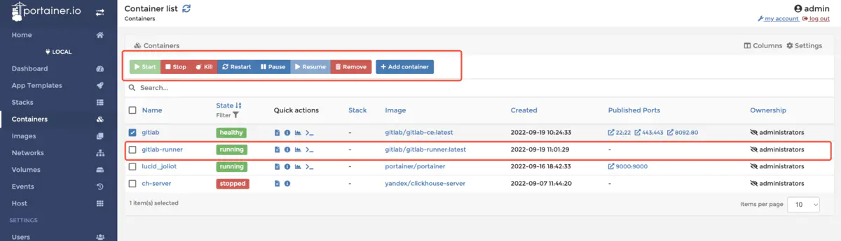 Docker环境搭建Gitlab配置CI/CD执行 gitlab 第4张